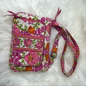 Vintage Vera Bradley Floral Purse Satchel Cross Body